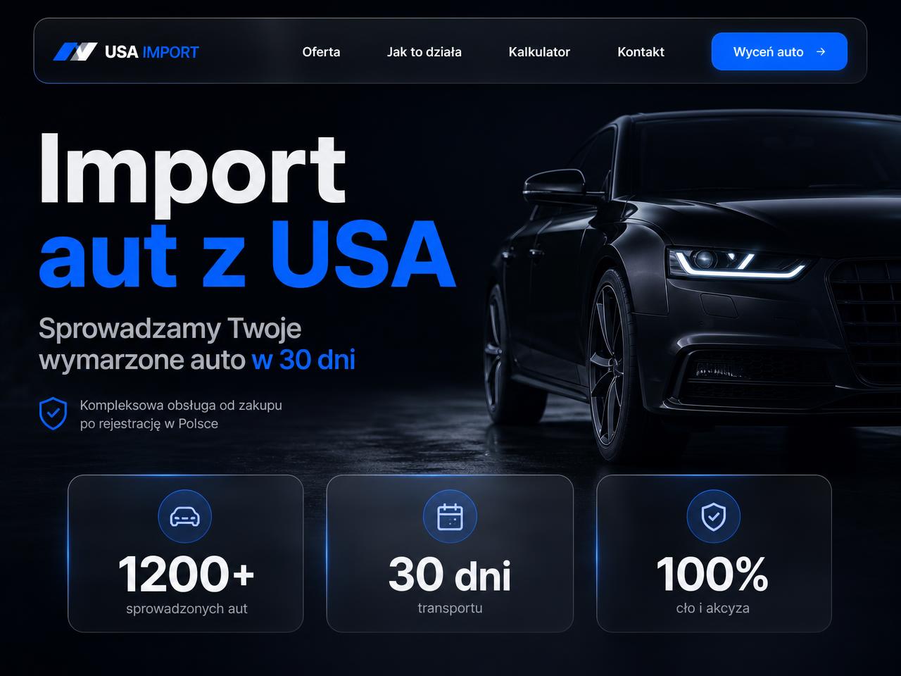 Inspiracja: 🚗 Import aut z USA
