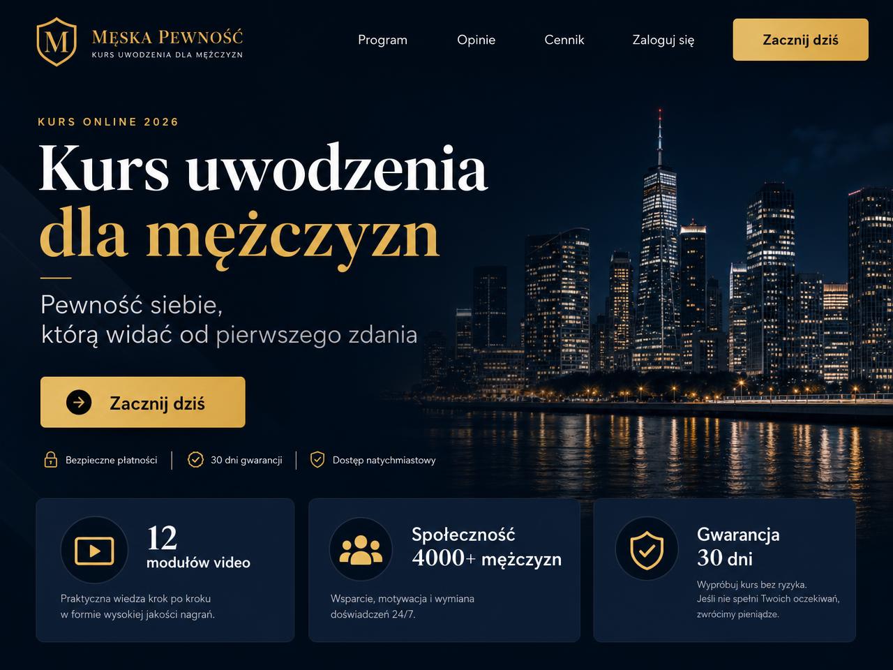Inspiracja: 💼 Kurs uwodzenia dla mężczyzn